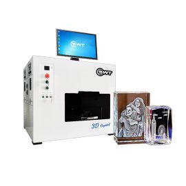 水晶激光内雕机厂家 CRS0808 3D三维激光打标机